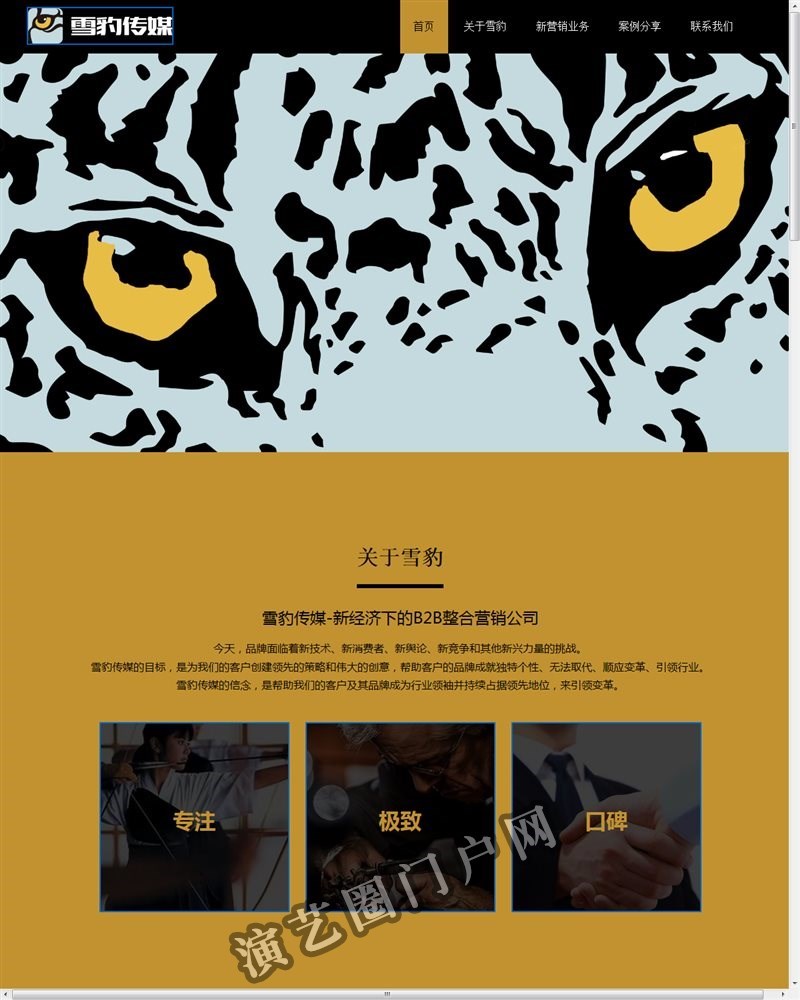 雪豹传媒官网_雪豹传媒广告_北京雪豹国际传媒广告有限公司截图